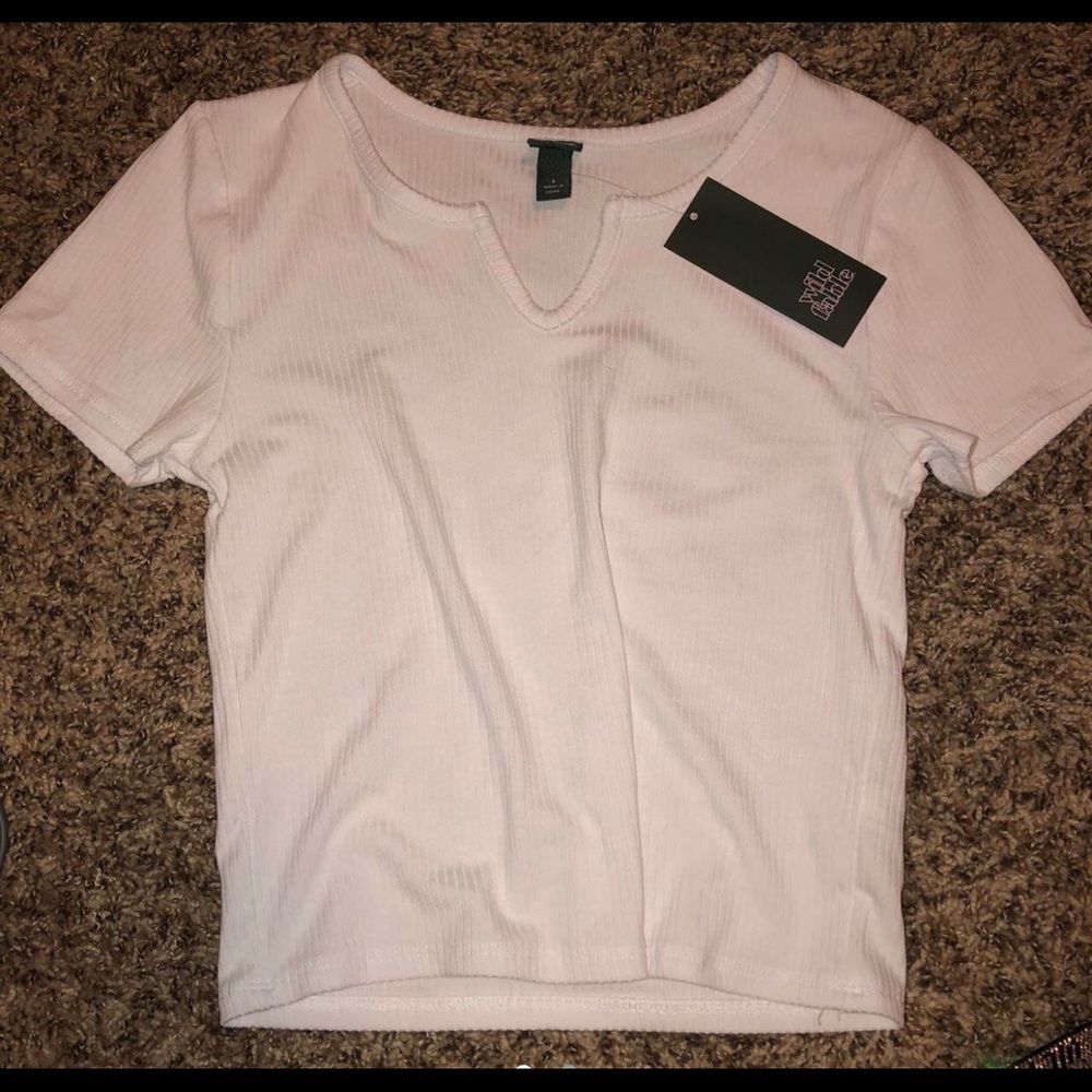 white top